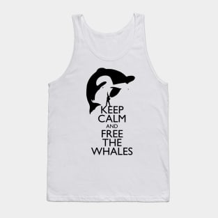 Free The Whales Tank Top